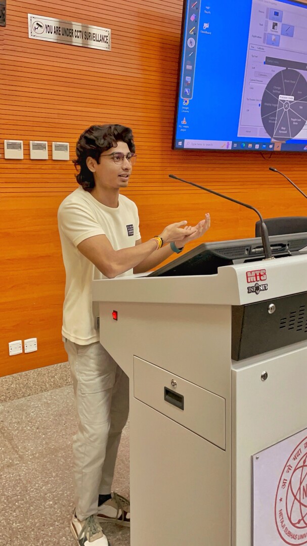 Aman Vashishth at NSUT Delhi campus life